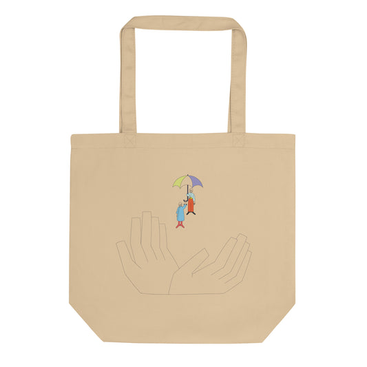 Renee & Jeremy Umbrella Hands -Eco Tote Bag